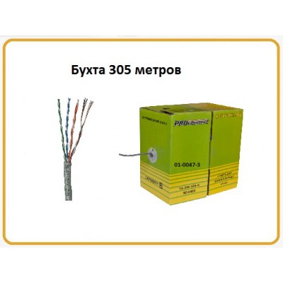 Кабель UTP 4PR 23AWG CAT6e